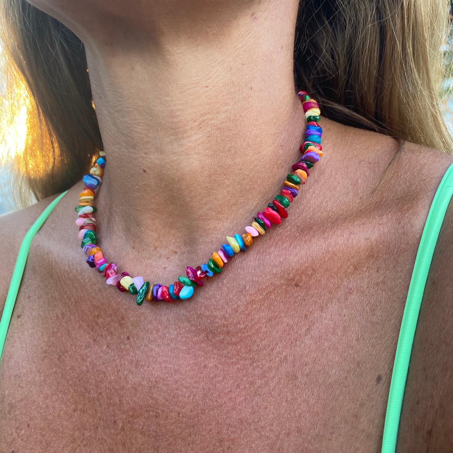 Collar summer multicolor