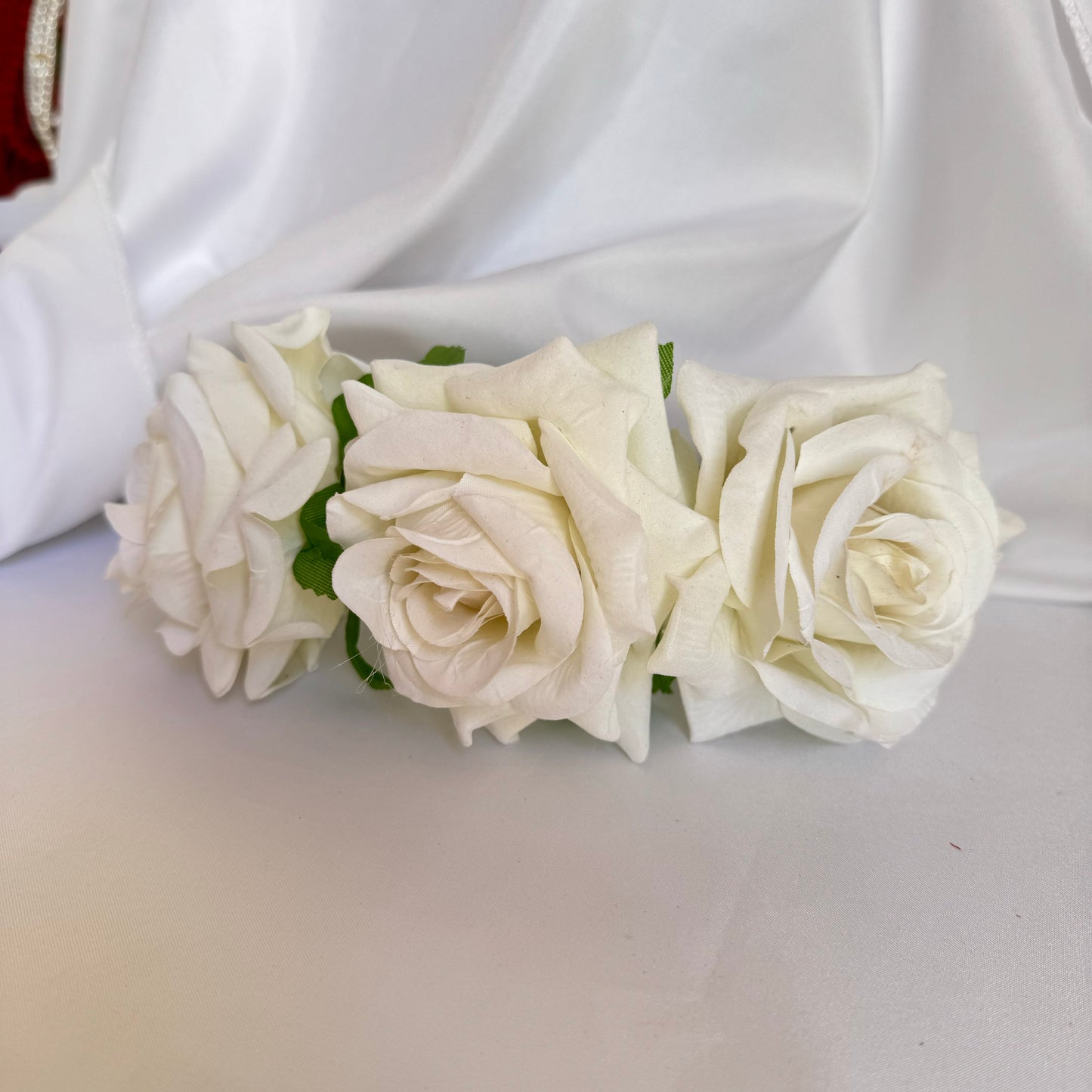 Triple rosa blanca