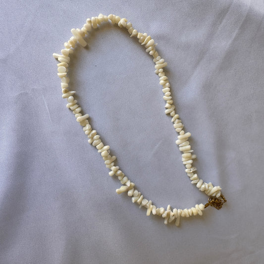 Collar Coral Blanco
