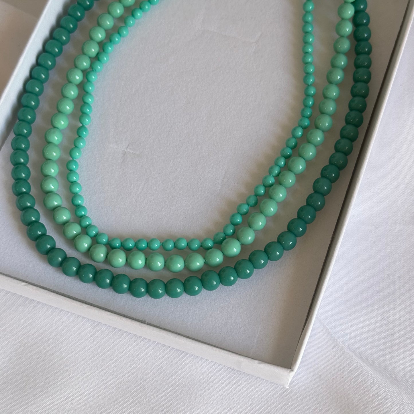 Combinación collar CAVA turquesa