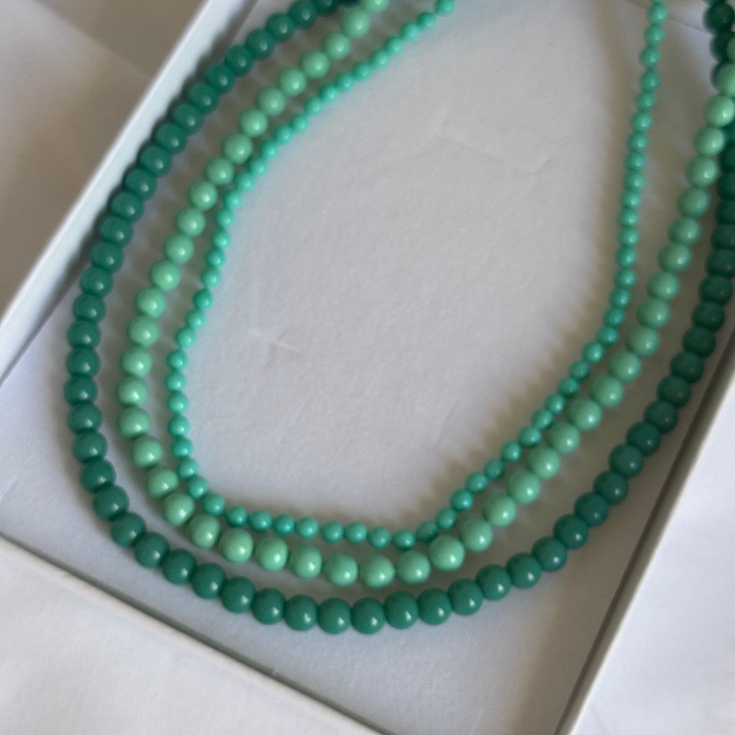 Combinación collar CAVA turquesa
