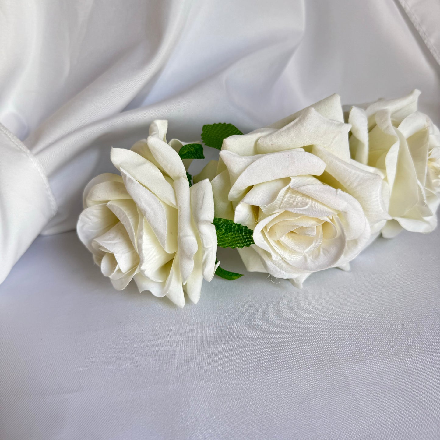 Triple rosa blanca