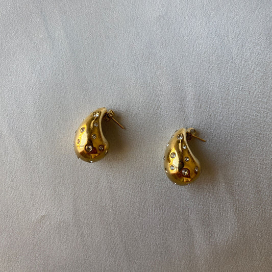 Pendientes Gota Brillantes