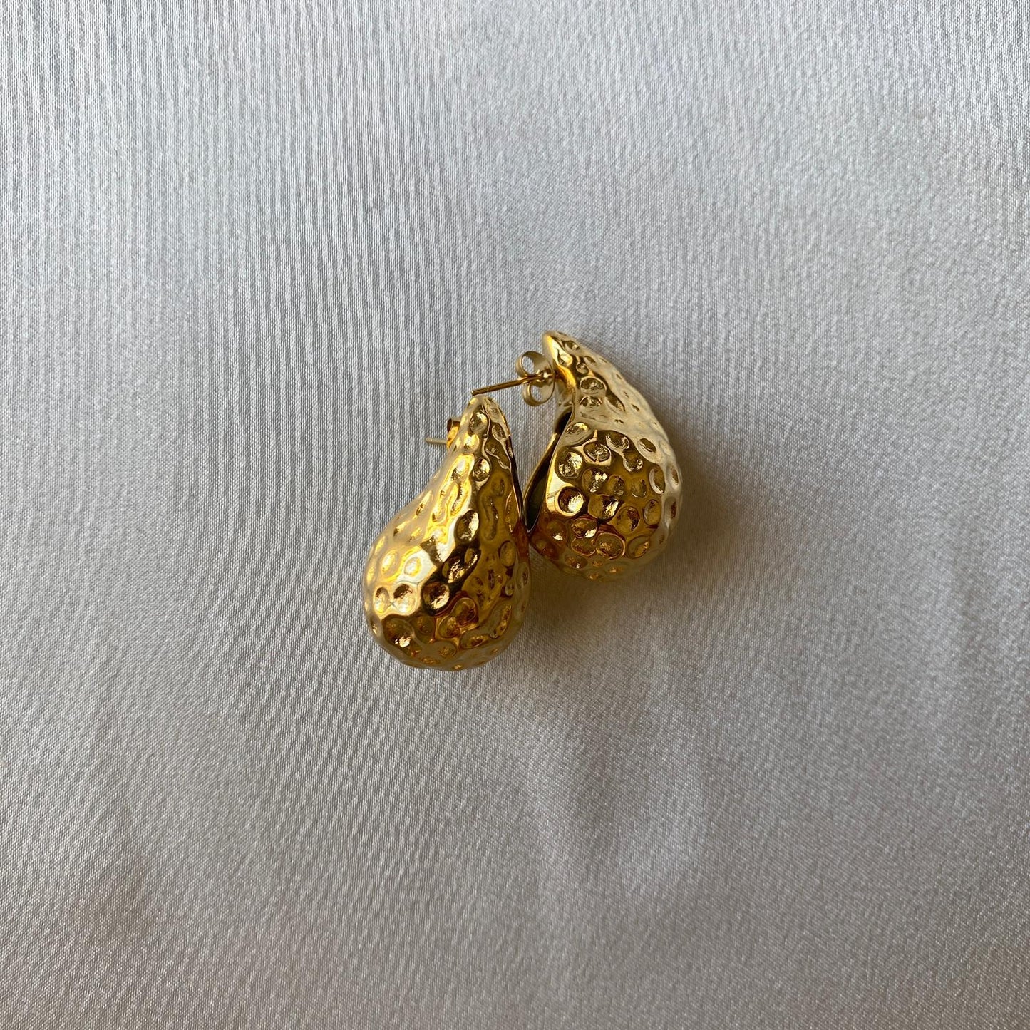 Pendientes Gota Rugosa